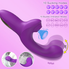 20 Speeds Dildo Vibrator Female Clit Sucker