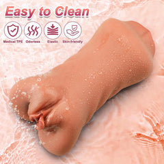 3 IN 1 Sex Toys Masturbation For Men Deep Throat Artificial Real Pussy Oral Male MasturbatorBlowjob