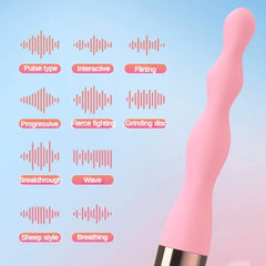 Anal Bead Vibrator Butt Plug Prostate Massager Dildo Vibrator