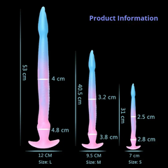 New Luminous Eel Tentacle Anal Butt Plug Extra Long Adult All Kinds Sex Toys
