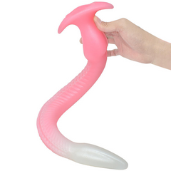New Luminous Eel Tentacle Anal Butt Plug Extra Long Adult All Kinds Sex Toys