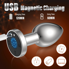 Wireless Remote Vibrating Anal Plug