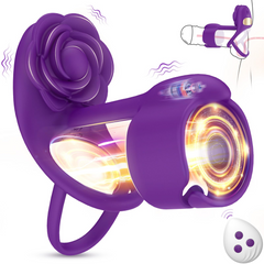 Vibrating Cock Ring Sex Toys for Couples