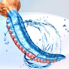 17.3 Inch Gilded Octopus Tentacles Dildos / Fantasy Dildo