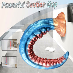 17.3 Inch Gilded Octopus Tentacles Dildos / Fantasy Dildo