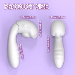 Sucking Vibrator Detachable Clit Stimulator with Licking