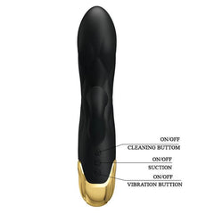 24K Golden Reddot Award Suck Vibrator