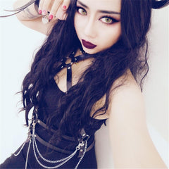 Belt Body Bondage Cage Chest Straps