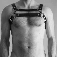 Belt Choke Collar Chest Bondage Shoulder Cage