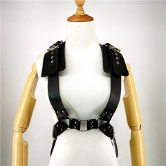 Men Metal Buckle Belts Body Bondage