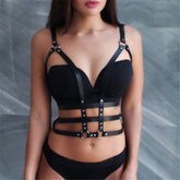 Body Bondage Garter Belt Women Punk Goth Cage