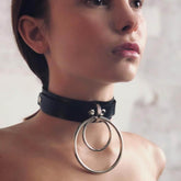 Bondage Collar Choker Sexual Women's Necklace Belt