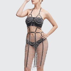 Chain Belts for Women Sexy Punk Garters