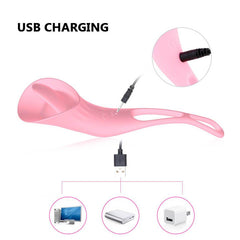 Cock Ring with Tongue Vibrator for Couples