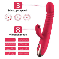 Tongue Dildo Vibrator