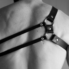 Edgy Pastel Goth Bdsm Ddlg Chest Bondage