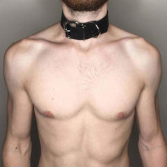 Edgy Pastel Goth Collar Choker Neck Arm Bondage