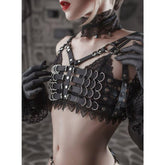 Handmade Heavy Duty Punk Top Fetish Harness