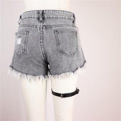 Harajuku Faux Leather Harness Tight Suspender