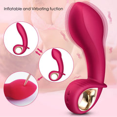Inflatable Big Dildo Clitoris Stimulate Vibrators