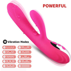Intelliget Heating Rabbit Dildo Vibrator
