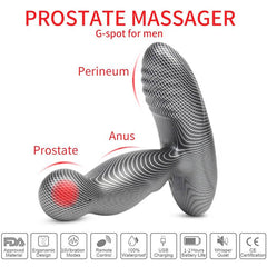 LEVETT Male Rotating Vibrating Prostate Massager