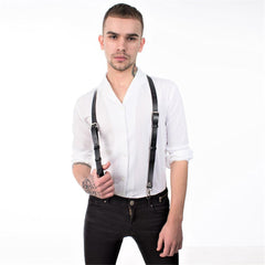 Leather Belt For Men Body Bondage