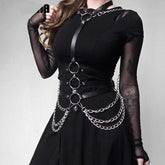 Leather Harness Belt Lingerie Body Bondage Cage