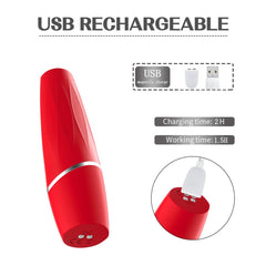Magnetic Portable Lipstick Bullet Vibrator