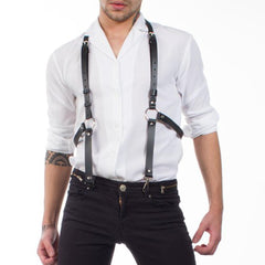Men Harness Belt Sexy Muscle Suspenders