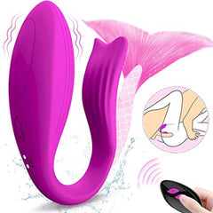Mermaid Wireless Remote Control Couple Vibrator