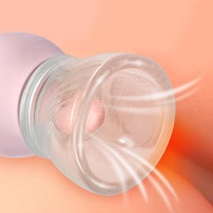 Nipple Sucker Tongue Clitoris Breast Vibrator