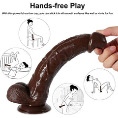Realistic Brown Dildos for Women