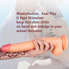 12 Inch Hairy Pussy Dildos