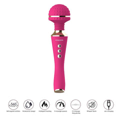 Powerful Multi-Speed Waterproof G-Spot AV Wand