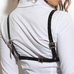 Punk Leather Harness Belt Body Bondage