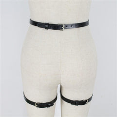 Sexy Body Belt Women Punk Goth Leg Harness