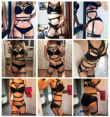 Women Straps Bra Garter Body Belts