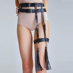Women Sexy Lingerie Leather Harness
