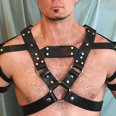 Shoulder Bdsm Pastel Goth Chest Bondage
