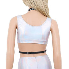 Waist Garter Bondage Punk Harness Leather