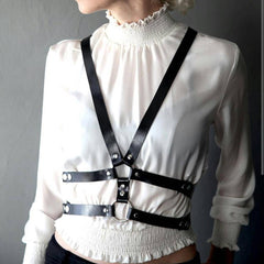Waist Harness Porno Breast Belt Suspenders