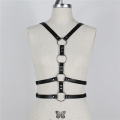 Waist Harness Porno Breast Belt Suspenders