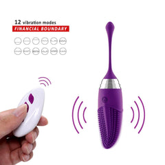 Tongue Clitoris Vibrator 12 Frequency Egg Vibrator