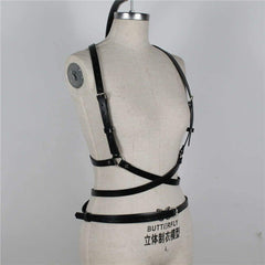 Women Popular Stud Punk Goth Harness
