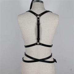 Women Popular Stud Punk Goth Harness