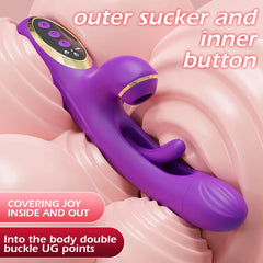 Fast Squirt Tapping Flapping G Spot Dildo Vibrator