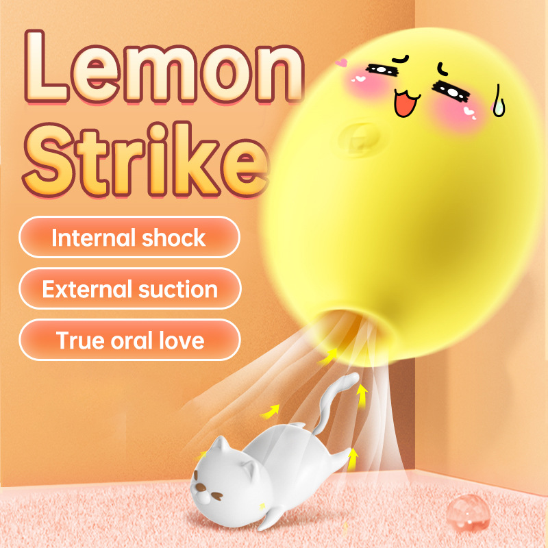 Lemon Clitoral Massager OEM Female Masturbation Toy Sucking Vibe