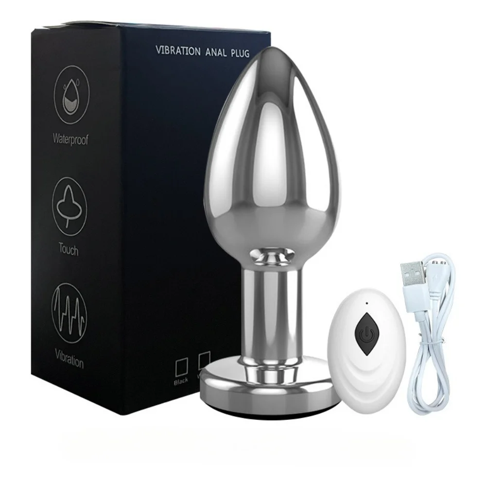 Wireless Remote Vibrating Anal Plug
