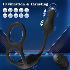 Prostate Massager Penis Vibrator for Men Wireless Anal Plug